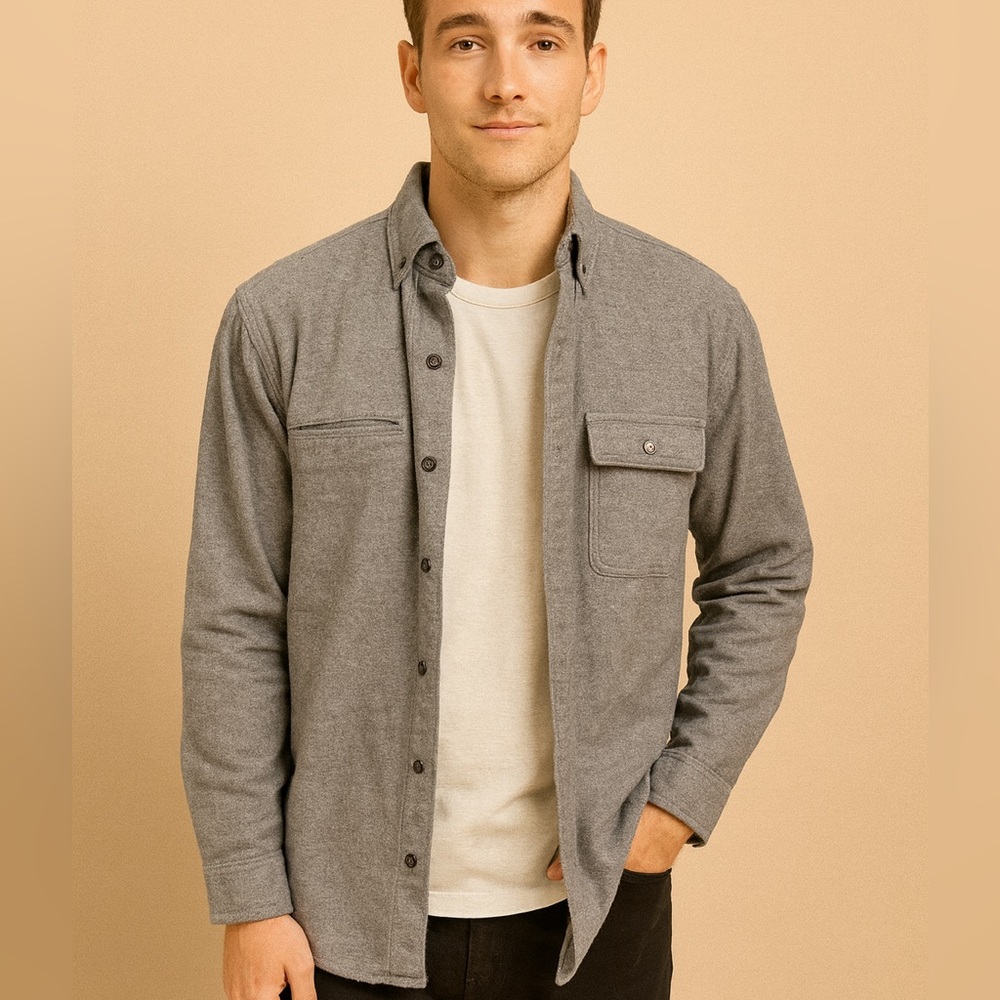 EUC | Norman Russell Flannel Shacket